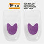Purple - Slazenger - Gel Heel Cups
