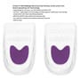 Purple - Slazenger - Gel Heel Cups