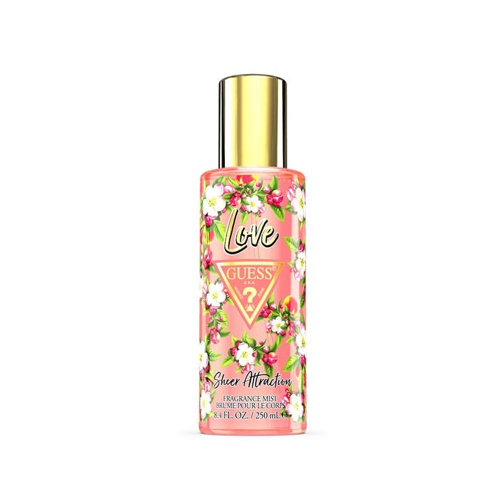 Guess Women's Clear Scented Body Mist  in Size 250ml, Sports Direct
