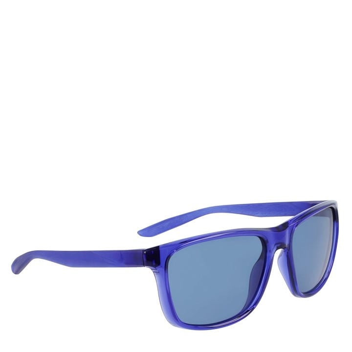 Nike  Blue Flip Ascent Square Sunglasses, Sports Direct