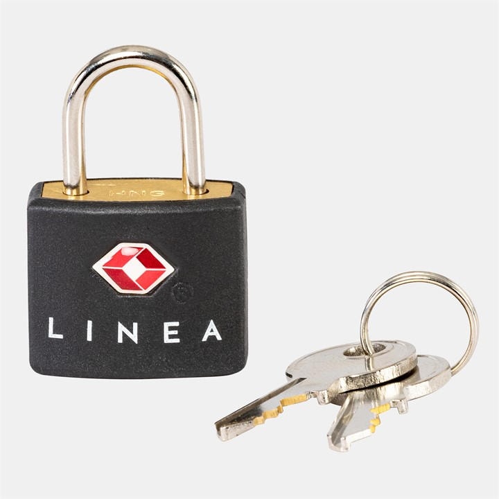Linea  Black Tsa Travel Lock, Sports Direct
