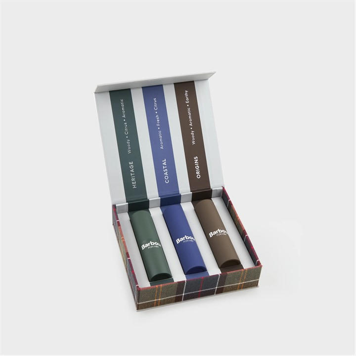 Barbour Men's Clear For Him Edp Trio Set, Sports Direct