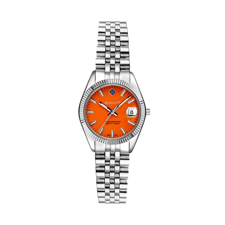 Gant  Silver Sussex Mini Quartz Analogue Watch, Sports Direct