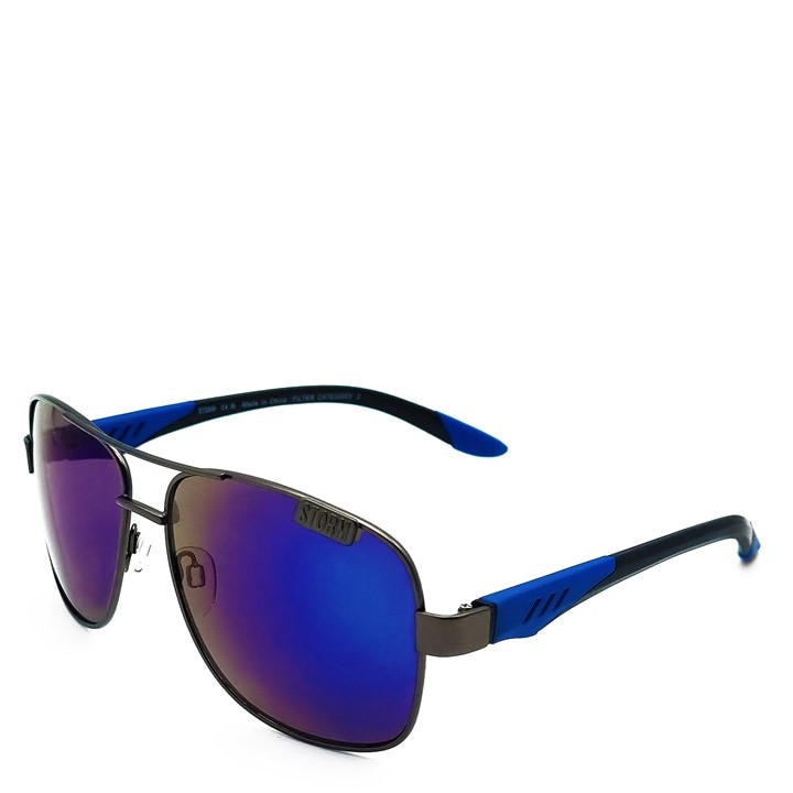 Storm Men's Blue Aviator Sunglasses, Sports Direct