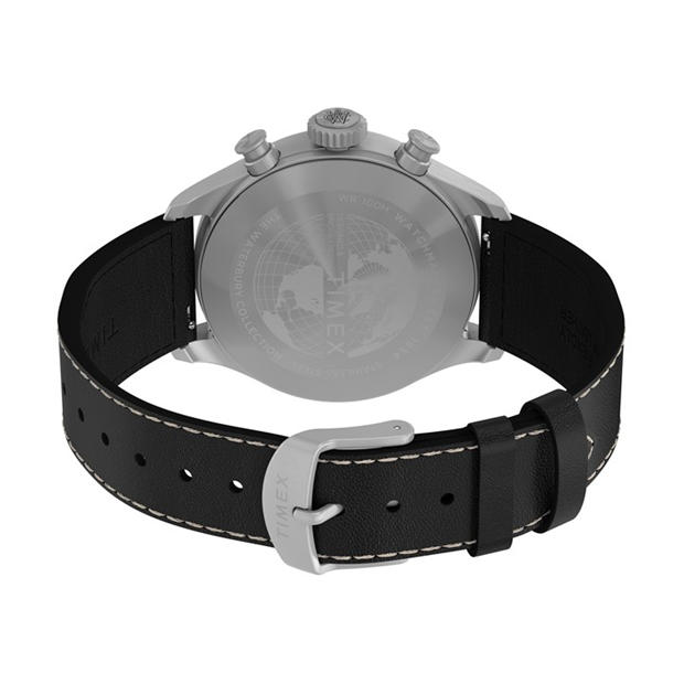 Черно/сребро - Timex - Men's Waterbury Analogue Quartz Watch