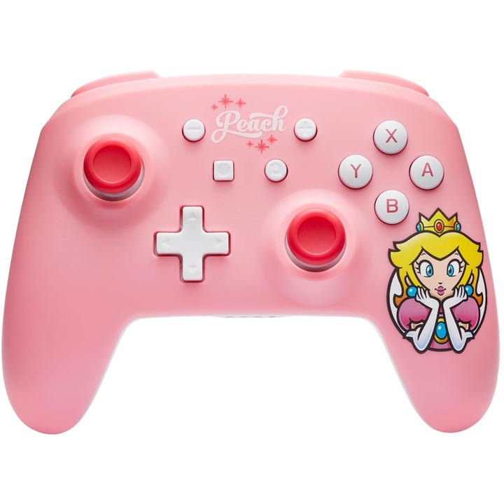 Powera   Wireless Nintendo Switch Princess Peach Pink Controller, Sports Direct