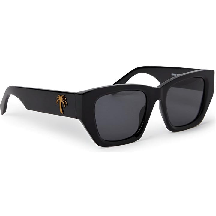 Palm Angels Square Cat-Eye Sunglasses - Female - Sunglasses - Black - One Size - Accessories - Image 4