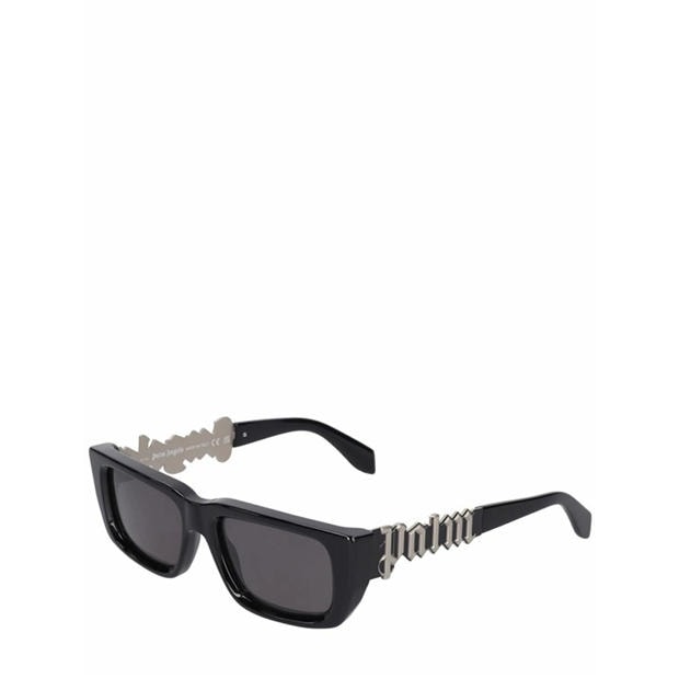 Black Dark Grey - PALM ANGELS - Men's Milford Rectangle Sunglasses