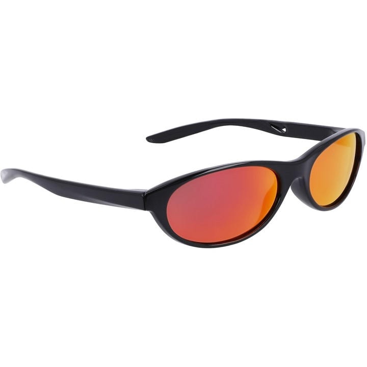 Nike  Black Retro M Oval Sunglasses, Sports Direct