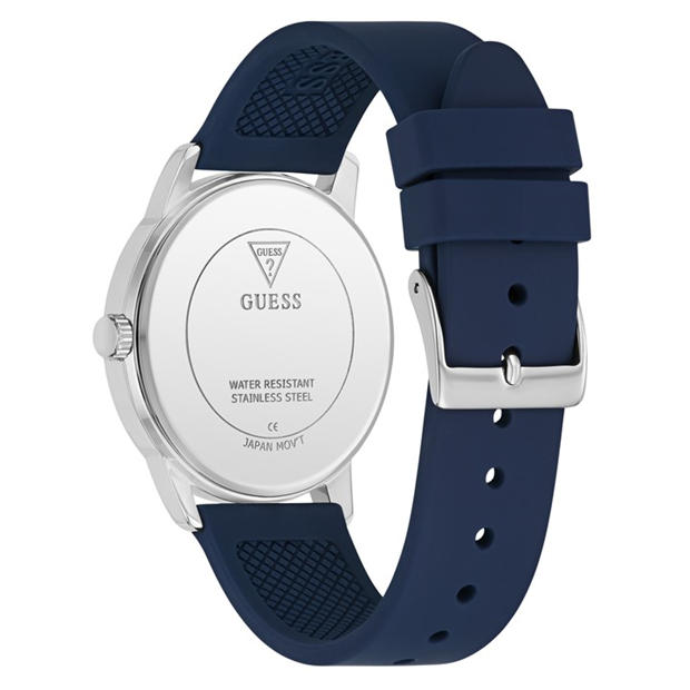 Black/Silver - Guess - Men's Chandler Analogue Quartz Watch