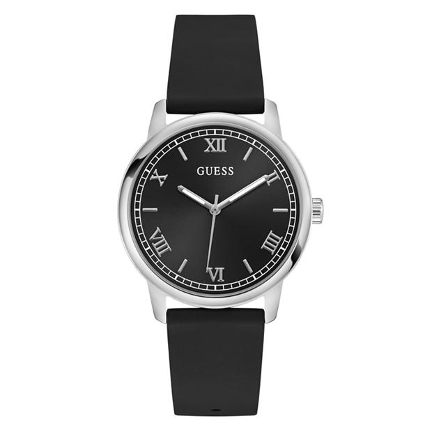 Black/Silver - Guess - Men's Chandler Analogue Quartz Watch
