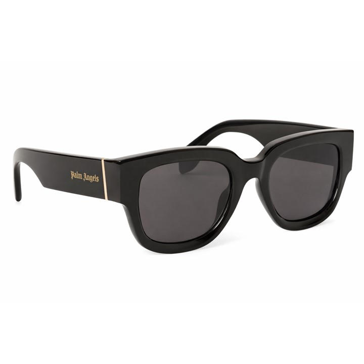 Palm Angels Men's Black Monterey Rectangle Sunglasses, Sports Direct