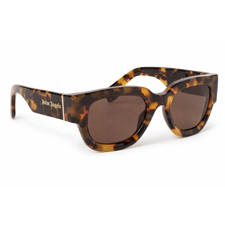 Palm Angels Men's Brown Monterey Rectangle Sunglasses, Sports Direct