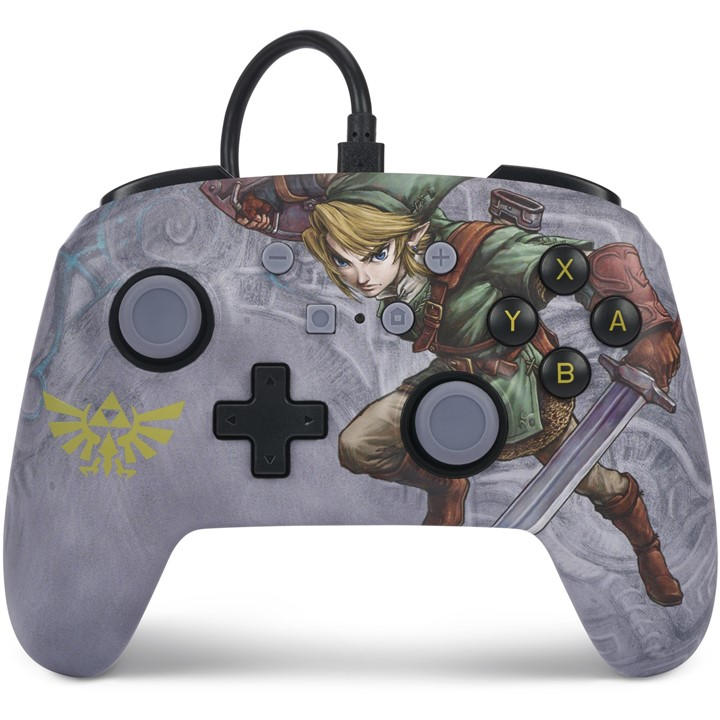 Powera   Enhanced Wired Controller For Nintendo Switch - Valiant Link, Sports Direct