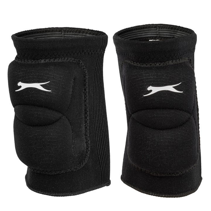 Slazenger  Black Smash Knee Pads  in Size L, Sports Direct