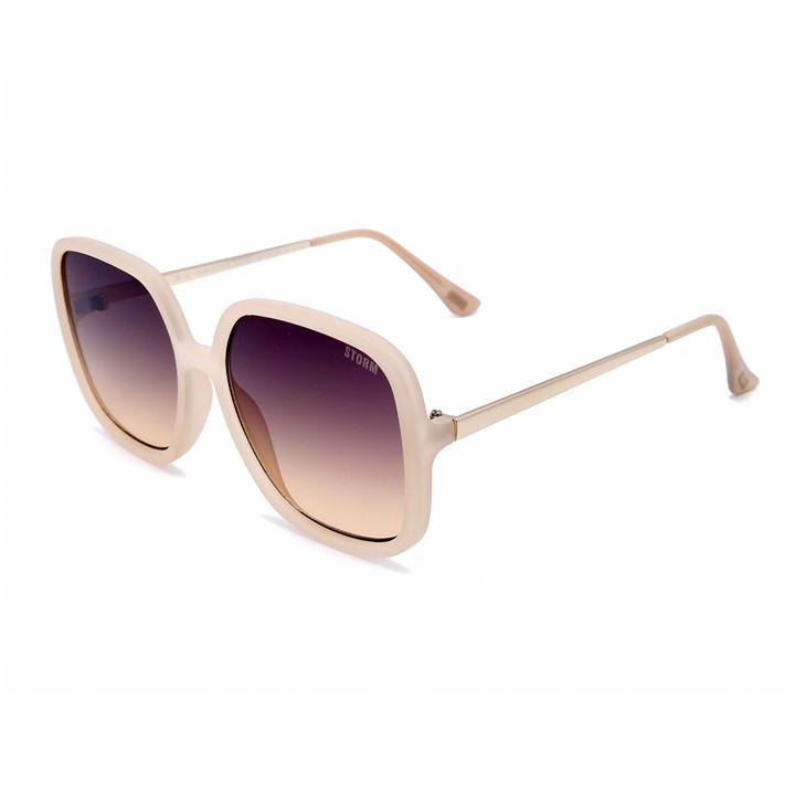 Storm Women's Beige Square Sunglasses, Sports Direct