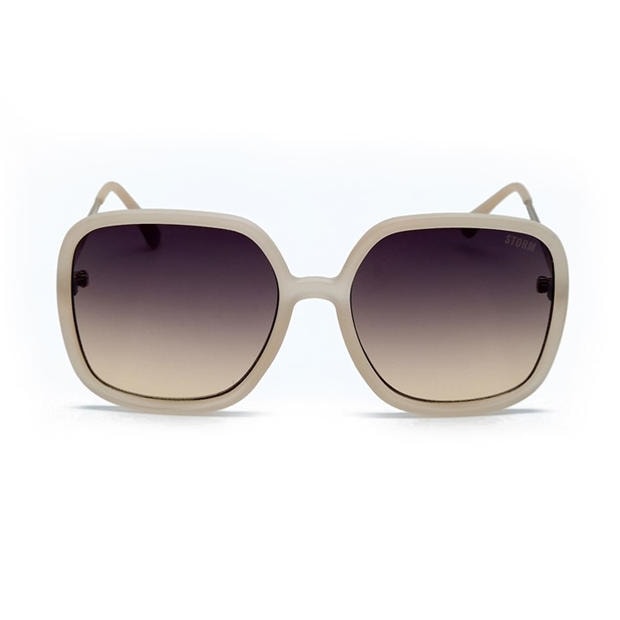 Beige - Storm - Women's Square Sunglasses