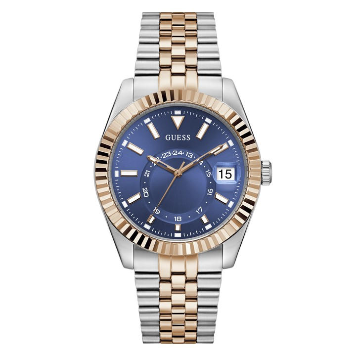 Guess Men's Blue Jaden Quartz Analogue Watch, Sports Direct
