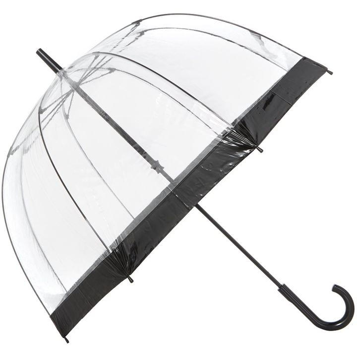 Fulton Umbrellas Women's Clear Birdcage Umbrella, Sports Direct