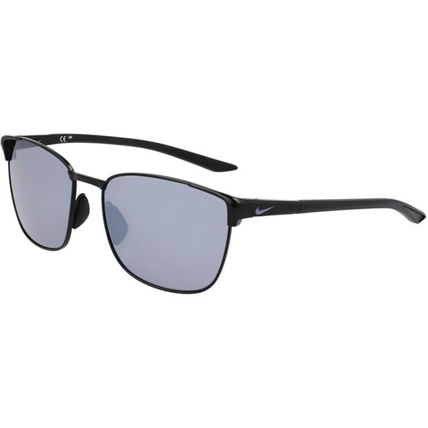 Satin Blk/Slvr - Nike - Metal Fusion Square Sunglasses