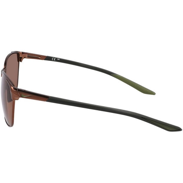 Stn Walnut/Brwn - Nike - Metal Fusion Square Sunglasses