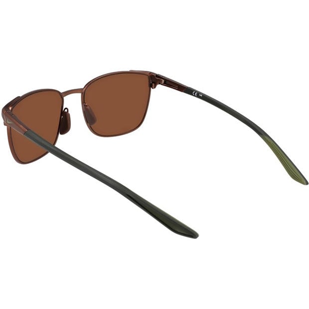 Stn Walnut/Brwn - Nike - Metal Fusion Square Sunglasses