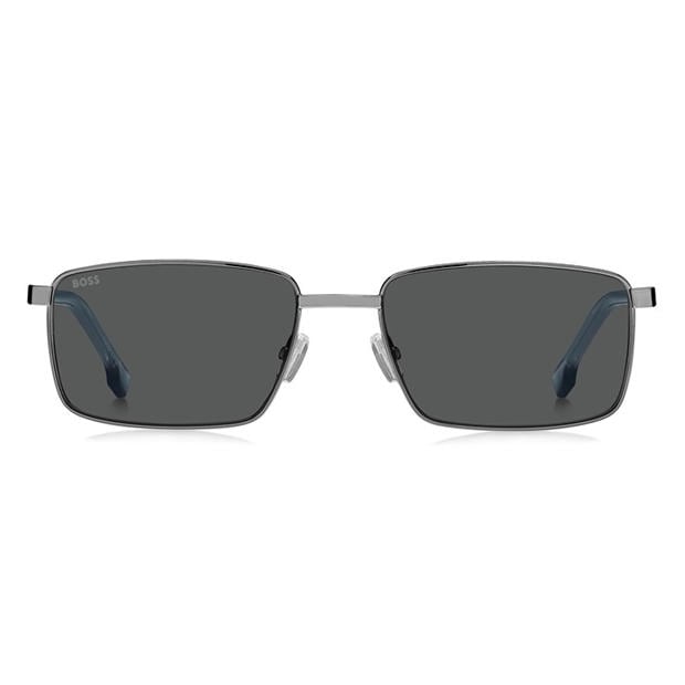 Ruthenium Blue - Boss - Men's Rectangle Sunglasses