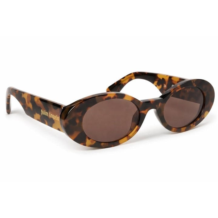 Palm Angels Men's Brown Gilroy Rectangle Sunglasses, Sports Direct