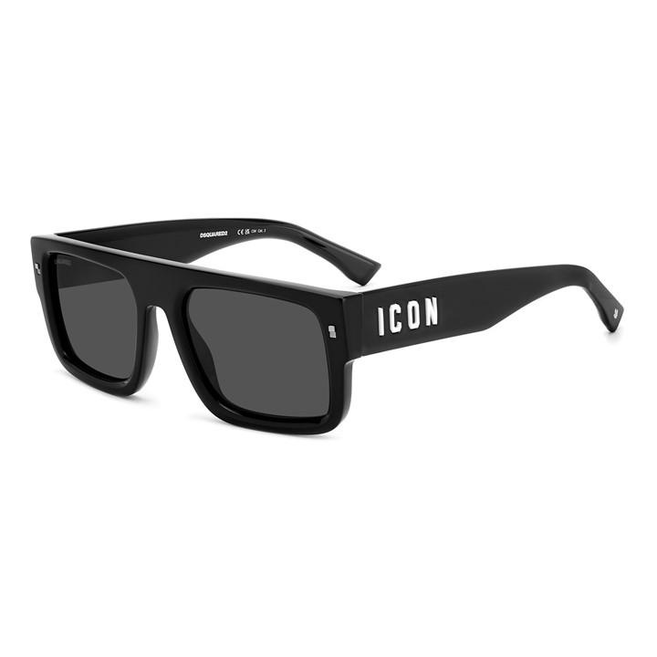 Dsquared2 Men's Black Dsq Icon Wayfarer Sunglasses, Sports Direct