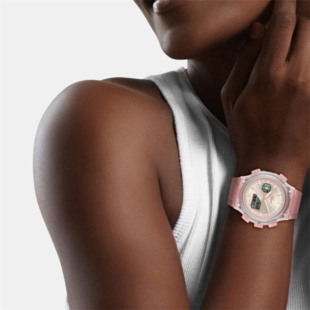 Pink/Gray - Lacoste - Watches Mens LC33 Silicone Strap Watch