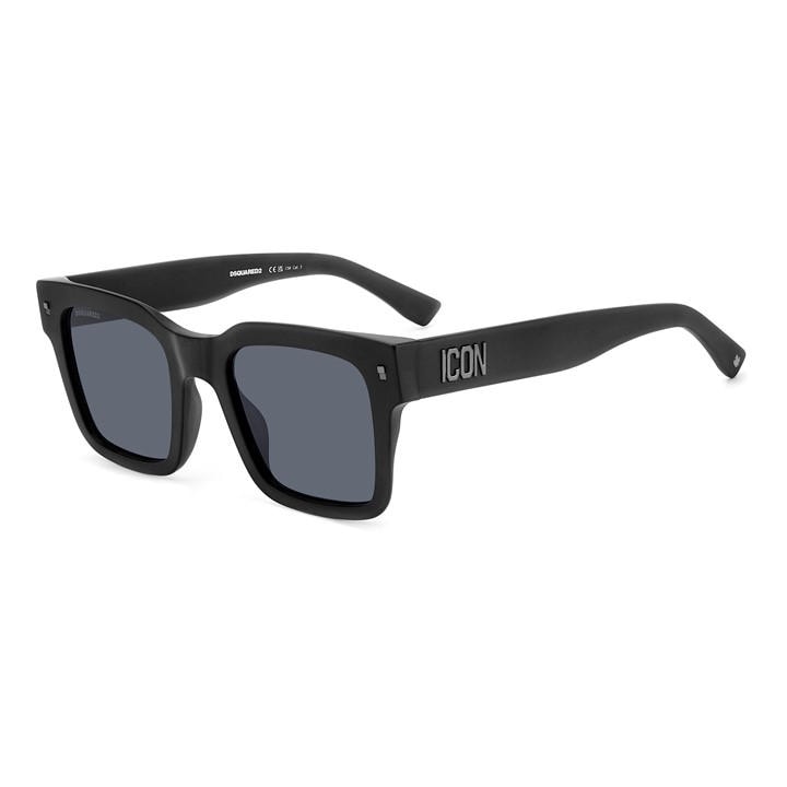 Dsquared2 Men's Black Dsq Icon Wayfarer Sunglasses, Sports Direct