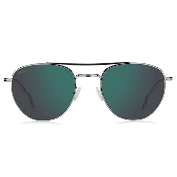 Ruthenium - Boss - Men's Rectangle Sunglasses
