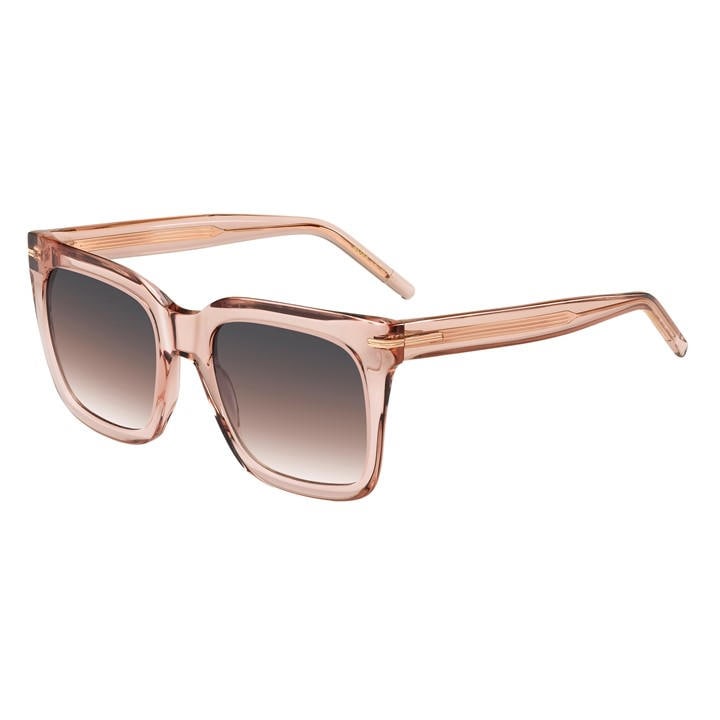 Boss Women's Pink Round Sunglasses in Size Ladies, Sports Direct