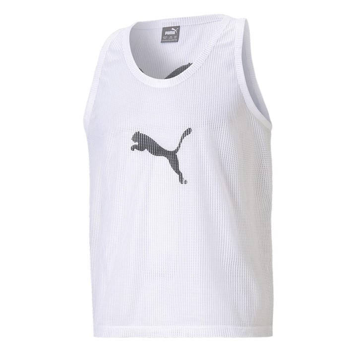 Puma Men's White Bib Football in Size XS, Sports Direct