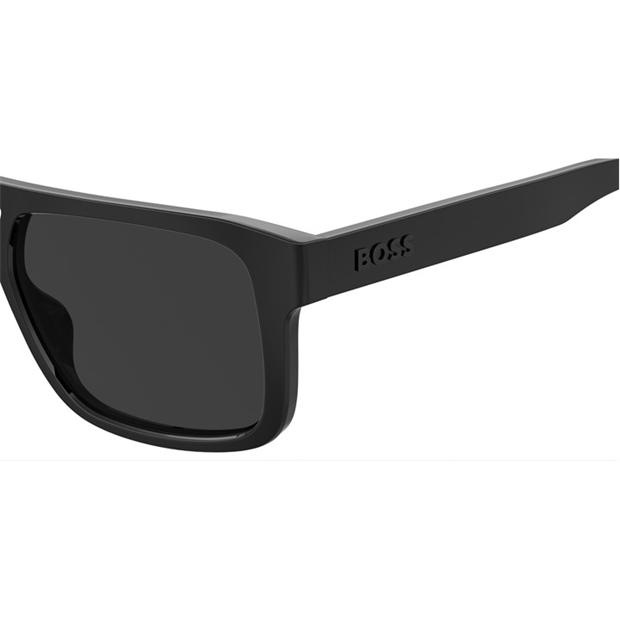Black - Boss - Men's Rectangle Sunglasses