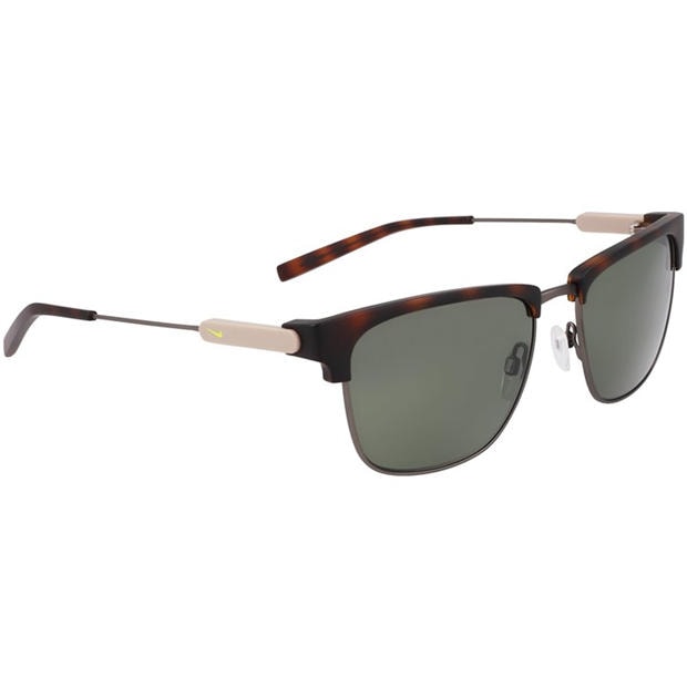 MtTortoise/Grn - Nike - Essence Groove Clubmaster Sunglasses