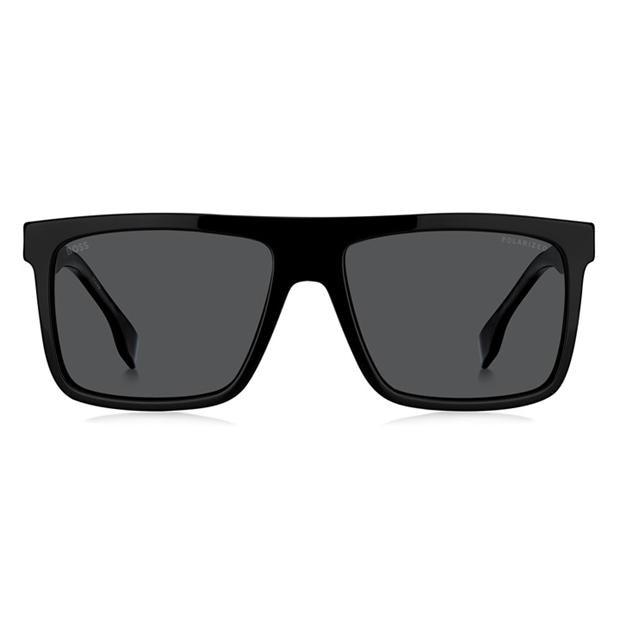 Black - Boss - Men's Rectangle Sunglasses