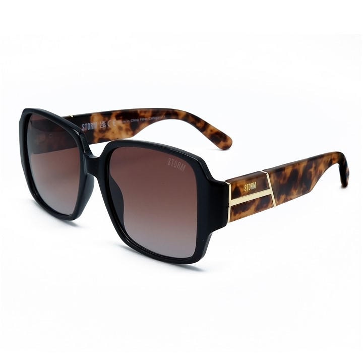 Storm Women's Black Square Sunglasses, Sports Direct