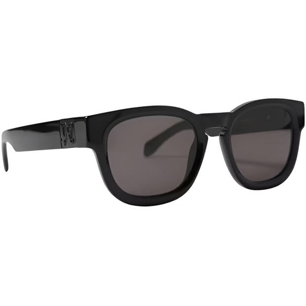 Black Mtt DGrey - PALM ANGELS - Men's Riverside Rectangle Sunglasses