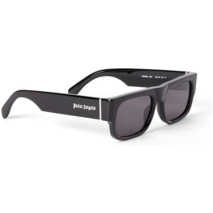 Palm Angels Men's Black Dark Grey Midway Rectangle Sunglasses - Size One Size - Image 4