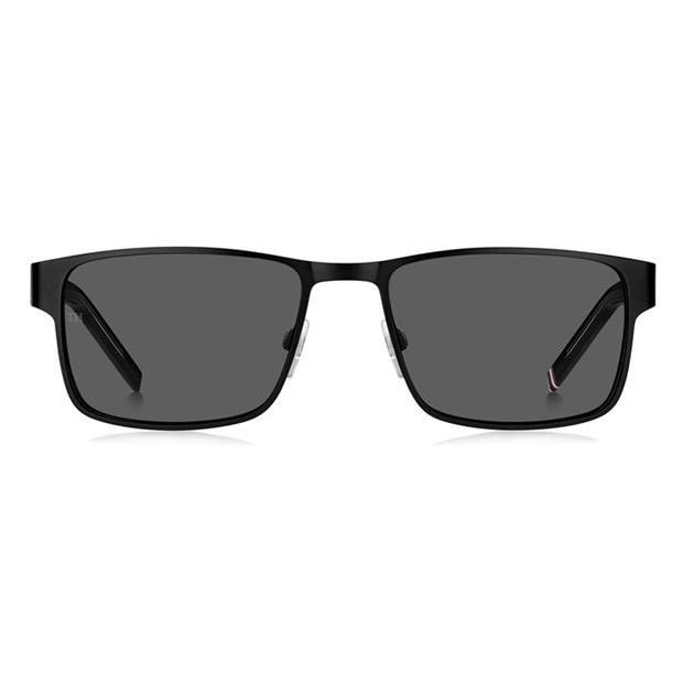 Matte black - Tommy Hilfiger - Men's Sun Rectangle Sunglasses