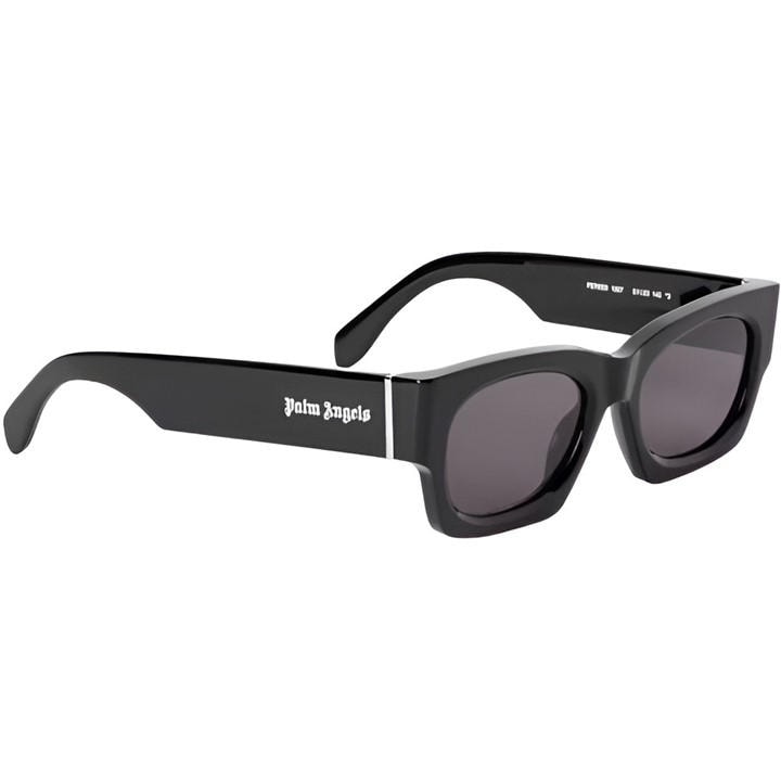 Palm Angels Men's Bodie Rectangle Sunglasses - Black Dark Grey - Image 3