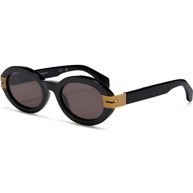 Black Dark Grey - PALM ANGELS - Men's Harmony Rectangle Sunglasses