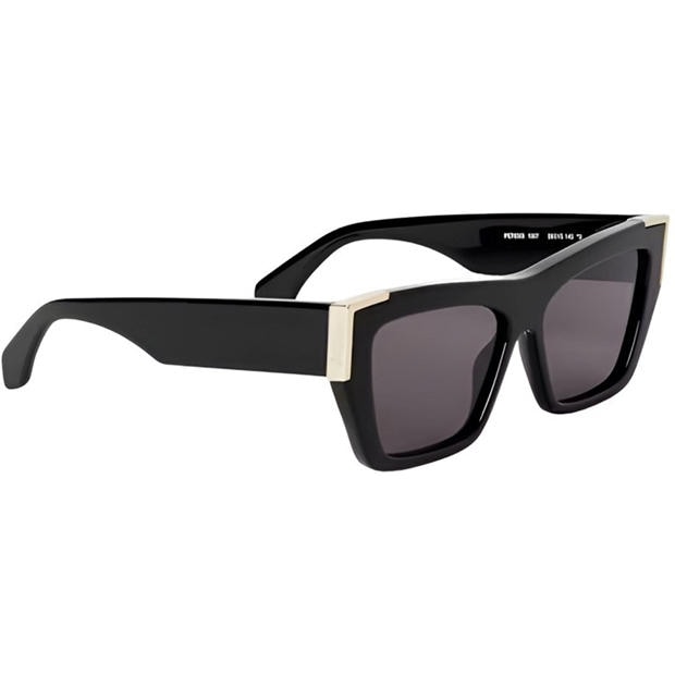 Black Dark Grey - PALM ANGELS - Men's Hollywood Rectangle Sunglasses
