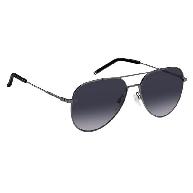 Dark Ruthenium - Tommy Hilfiger - Men's Pilot Aviator Sunglasses