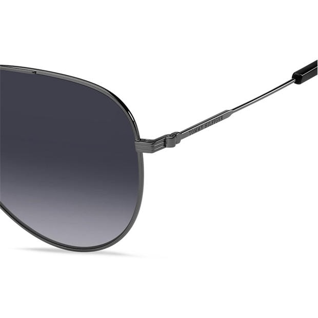 Dark Ruthenium - Tommy Hilfiger - Men's Pilot Aviator Sunglasses