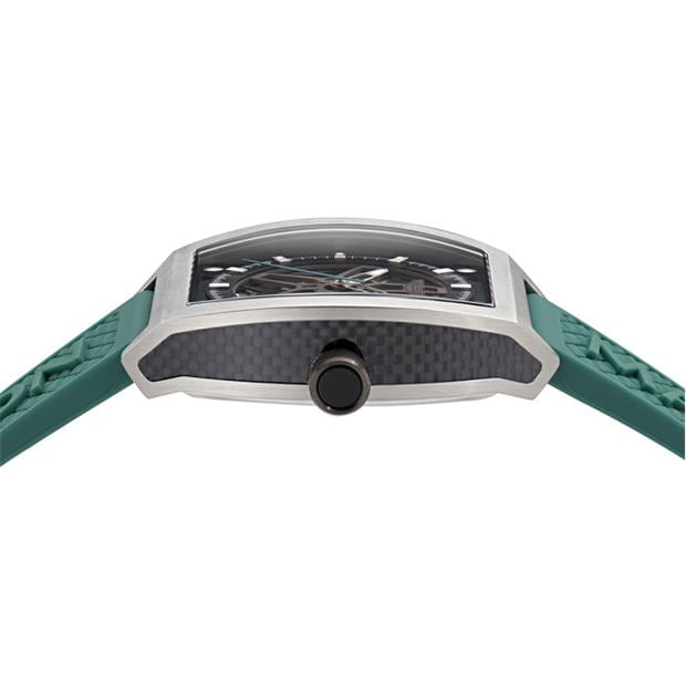 Green/Silver - Aston Martin - Men's Thrill Analogue Quartz Watch