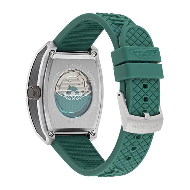 Green/Silver - Aston Martin - Men's Thrill Analogue Quartz Watch