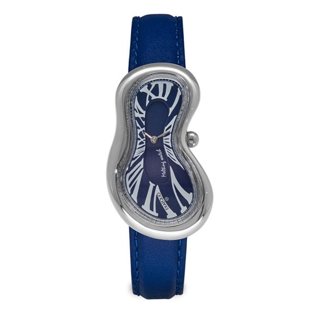 Blue Dial - Exaequo - Melting Quartz Analogue Watch