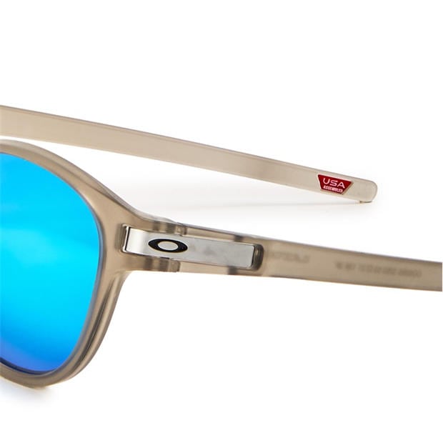 Matte Grey - Oakley - Men's Latch Round Sunglasses